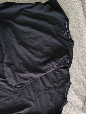 Black Medical Scrub Tops (Set of 2)